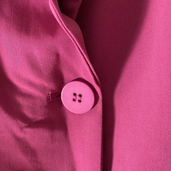 Women’s Menswear Blazer Fuchsia - Picture 6 of 15